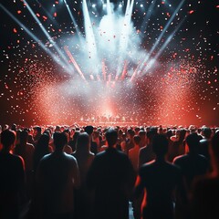 Obraz premium A captivating visualization of a product launch event