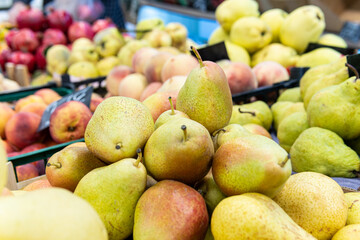 pear diet green agriculture healthy ripe freshness food vegetarian fruit fresh organic background