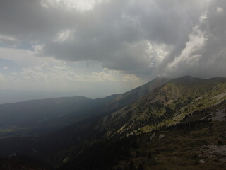 aerial view of the Ilgaz mountain