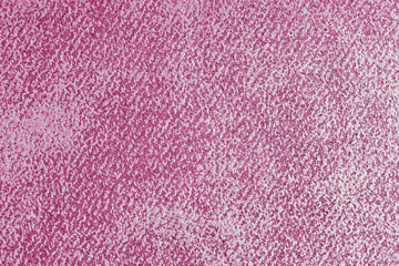 Detailed view of pink grunge shabby jeans denim fabric texture. Closeup, macro of diagonal weaving cloth, canvas surface background. Textile for decor, upholstery, garment. Wallpaper, backdrop.