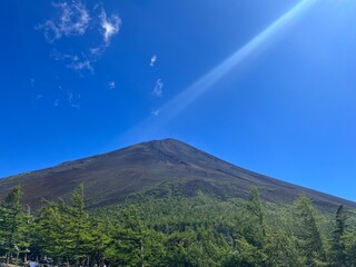 mountain and clouds Fuji