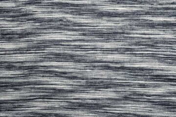 Fototapeta premium Space dye fabric effects in black and white color with forced perspective