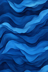 Abstract blue waves background