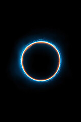 Obraz premium Abstract Electric Circle