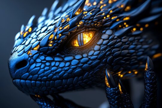 A mythical creature presenting a glowing token of appreciation, symbolizing the magical impact of recognizing others' efforts in a mystical world