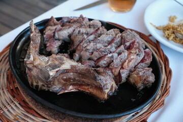 Chuletón a la brasa