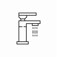 water tap icon sign vector