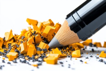 A student erasing a mistake on their drawing, learning through trial and error, symbolizing the value of mistakes