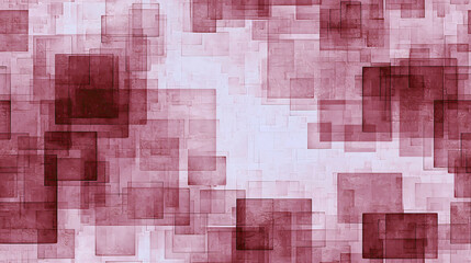 Red Abstract Cubes Form a Dynamic Backdrop for Futuristic Tech Design Concepts