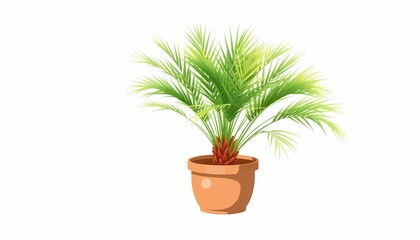 Obraz premium Small Outdoor Palm