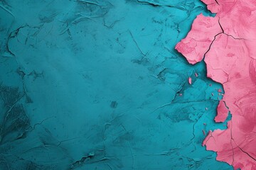 Colorful Dark Gradient Noise Texture for Backdrops, Banners, and Posters with Blue, Turquoise, Pink, and Black Glowing Lights and Copy Space