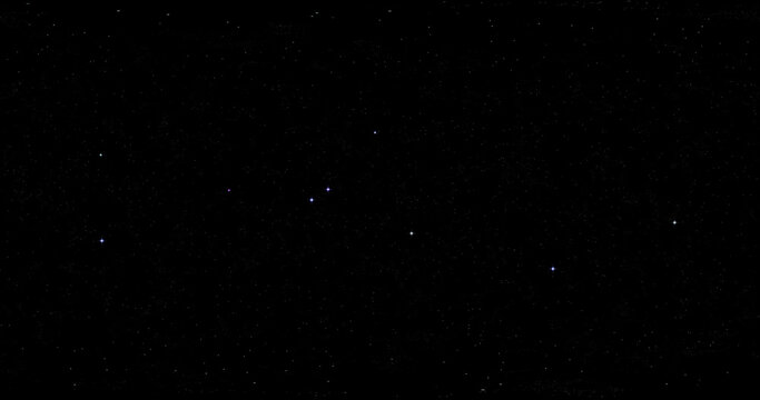 3d rendering. Space background stars.