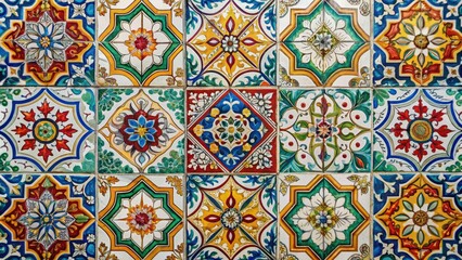 Transform your home interiors with vintage ceramic tiles. Exquisite designs and intricate patterns make these tiles perfect for stylish wall and floor applications.