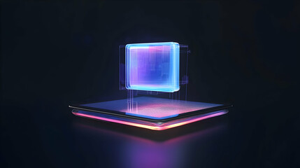 3D Tablet with Floating :