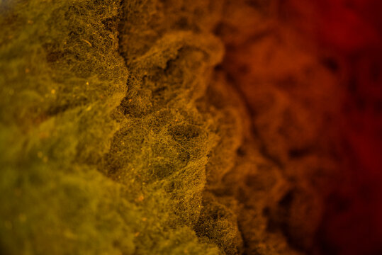 Vivid Textures and Colors of Rio Tinto Mine in Spain