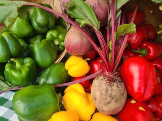 vegetables on the market