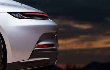 Drivers side brake light