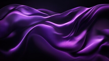 Obraz premium Purple Silk Abstract