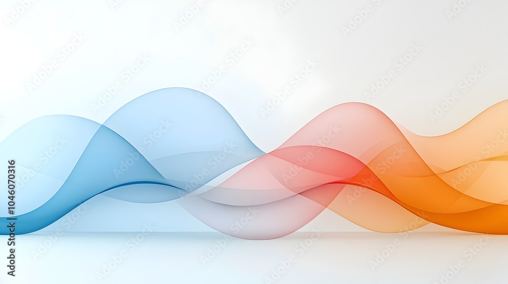 Poster Flowing arcs and subtle gradients merge to form a minimalist abstract background invoking a sense of motion modern simplicity and visual elegance