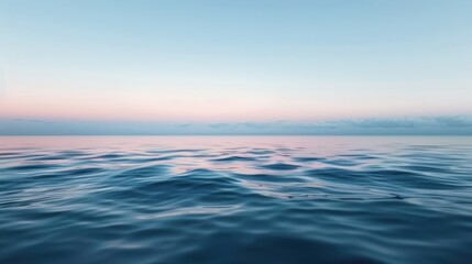 Obraz premium Tranquil Ocean at Dusk