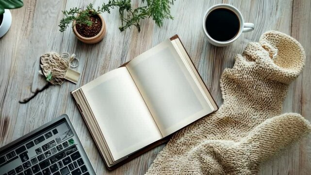 DIY Craft Magazine Template Video