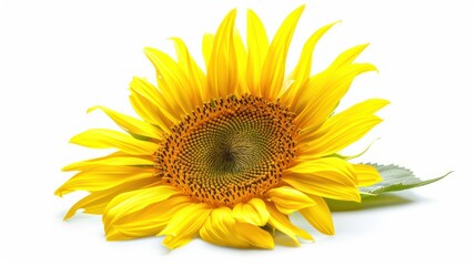 A Beautiful Yellow Sunflower