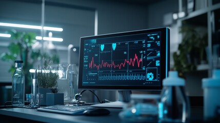 Medical Data Visualization on Computer Screen