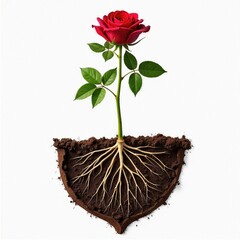  Rose Root System