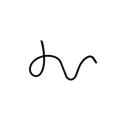 abstract wiggly line 