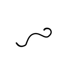 abstract wiggly line 