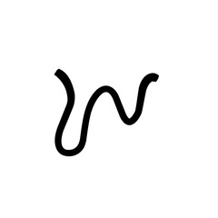 abstract wiggly line 