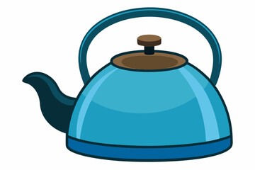 Fototapeta premium Kettle isolated on white background