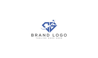 Fototapeta premium letter CS logo design vector template design for brand.