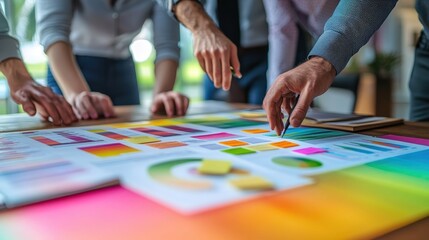 Obraz premium Strategic Business Planning Collaboration