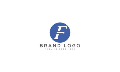 letter F logo design vector template design for brand.