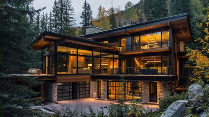 Modern Mountain Home