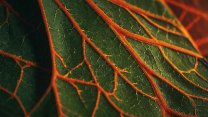 close up of a leaf