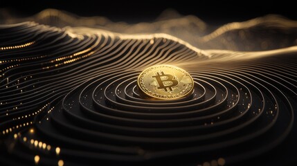 Explore a richly detailed digital background featuring hqscale cryptocurrency visualization with dynamic textures and luminous effects