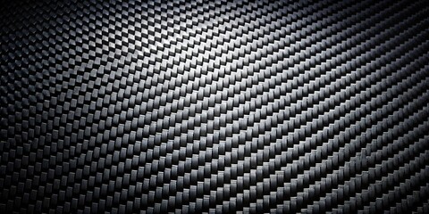 A textured background of an intricate woven black fabric with an angled pattern that creates a dimensional effect