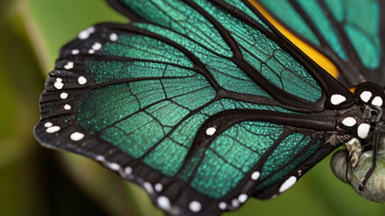close up of a butterfly
