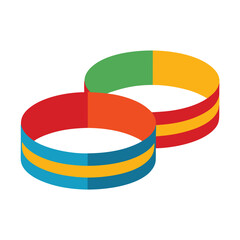 Wristbands vector illustration isolated on a white background