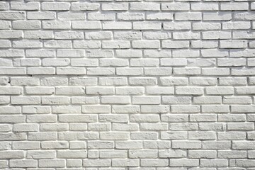 Fototapeta premium white brick wall and white cement light wall, asymmetrical