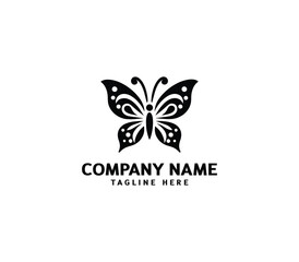 Vector Butterfly logo design. Butterfly symbol signs. creative abstract butterfly logotype design