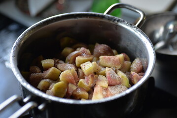 I used figs to make a jam for the breakfast.