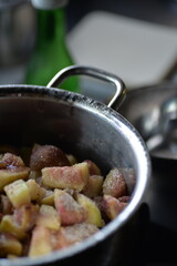 I used figs to make a jam for the breakfast.