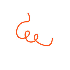 colorful wiggly line