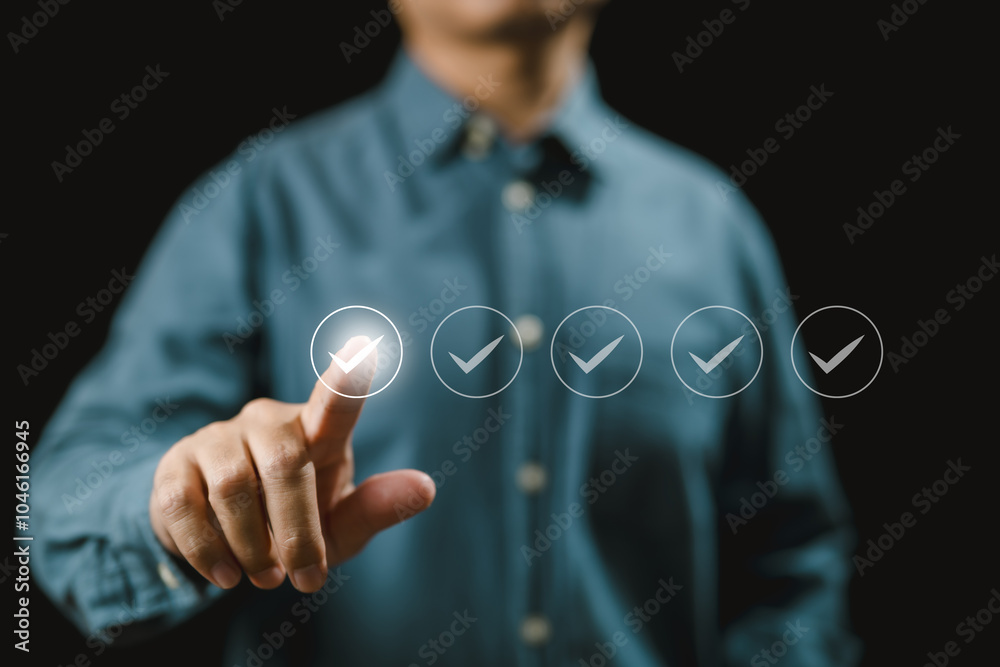 Aufkleber Achieving goals through strategic planning and focused execution. Streamlining tasks for maximum efficiency and success. The power of precision in task management and productivity.
