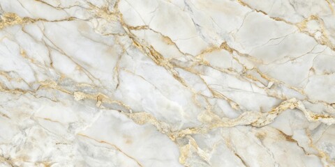 Fototapeta premium A Detailed White Marble Texture With Delicate Golden Veins