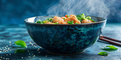 bowl of salad with vegetables, Fresh Bowl of Salad with Colorful Vegetables, 