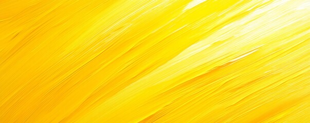 Brushstrokes of Sunshine: Abstract Yellow Art on Minimalist Canvas Inspiring Creativity and Positivity for a Fresh Monday Morning